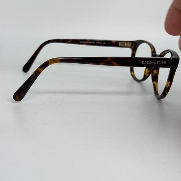 Coach Eyeglasses HC 6102 5120 Dark Tortoise 51-18-140 Brown FRAMES ONLY H19861 - Picture 4 of 7